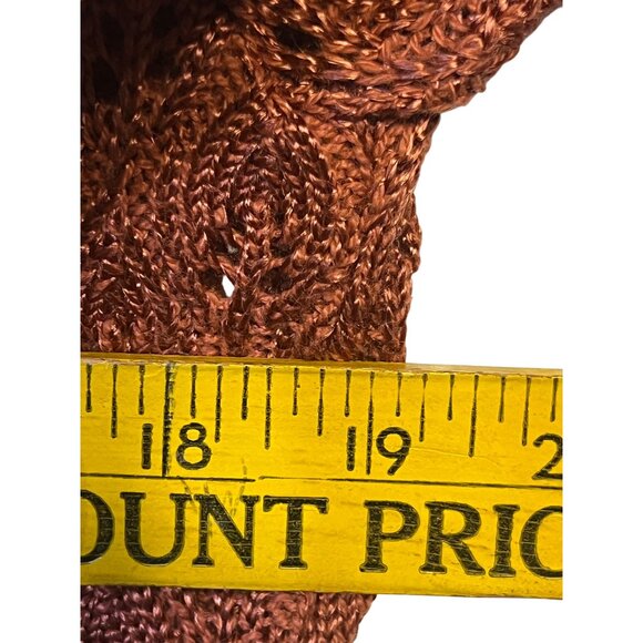 NWT VTG Norton McNaughton Women Open texture Knit Top Small Crew-neck USA Mature - Picture 7 of 16